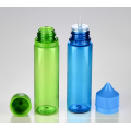 Bouteille e-liquide PET en plastique de 60 ml pour liquide